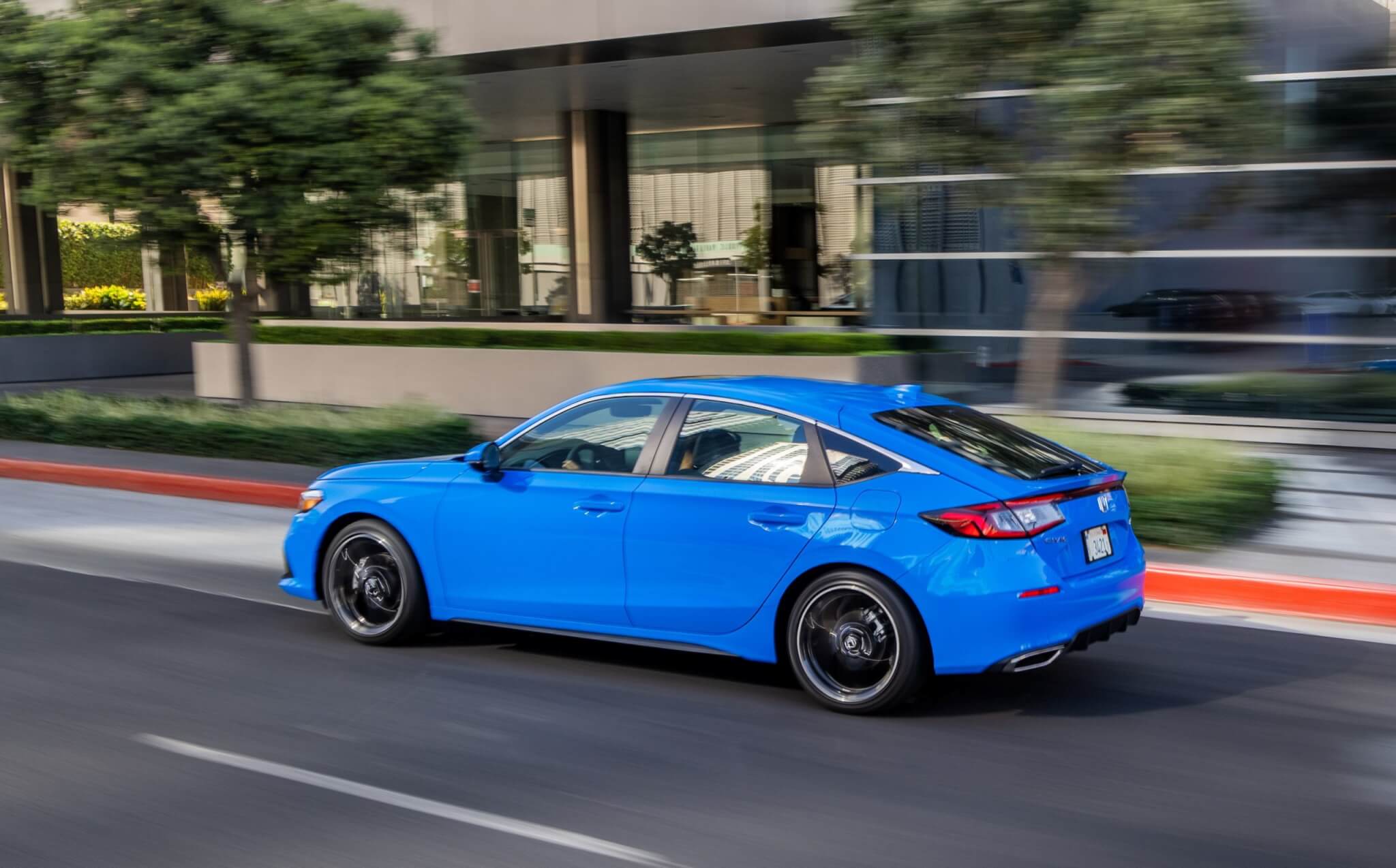 2022 Honda Civic Hatchback with Accessory Wheels