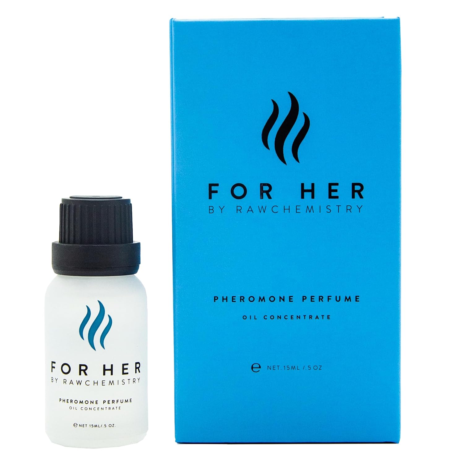 RawChemistry for Her - A Pheromone Infused Perfume Oil - Elegance, Extra Strength (15ml Concentrate)