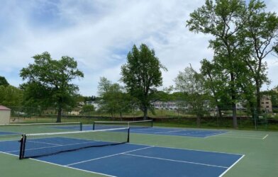 pickleball courts